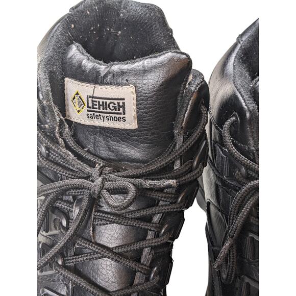 Lehigh Safety Shoes Mens 11W Steel Toe Work Hiker Boots Slip Oil Industrial 6333 main image 7
